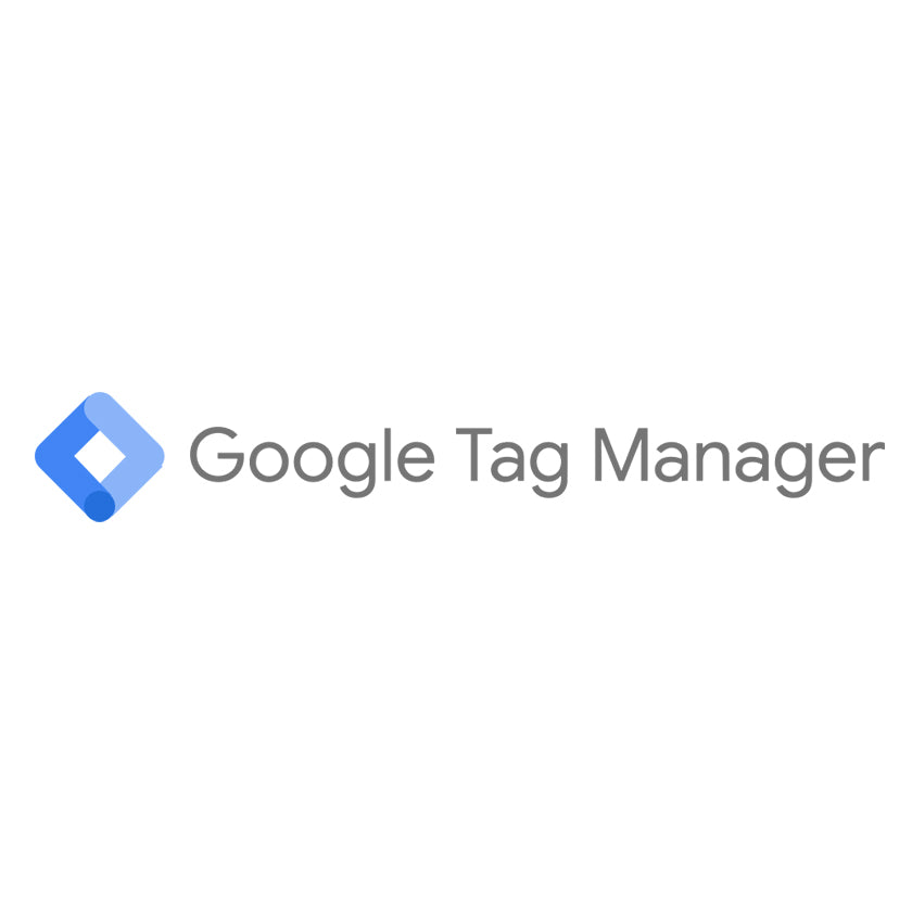 Google Tag Manager logo.