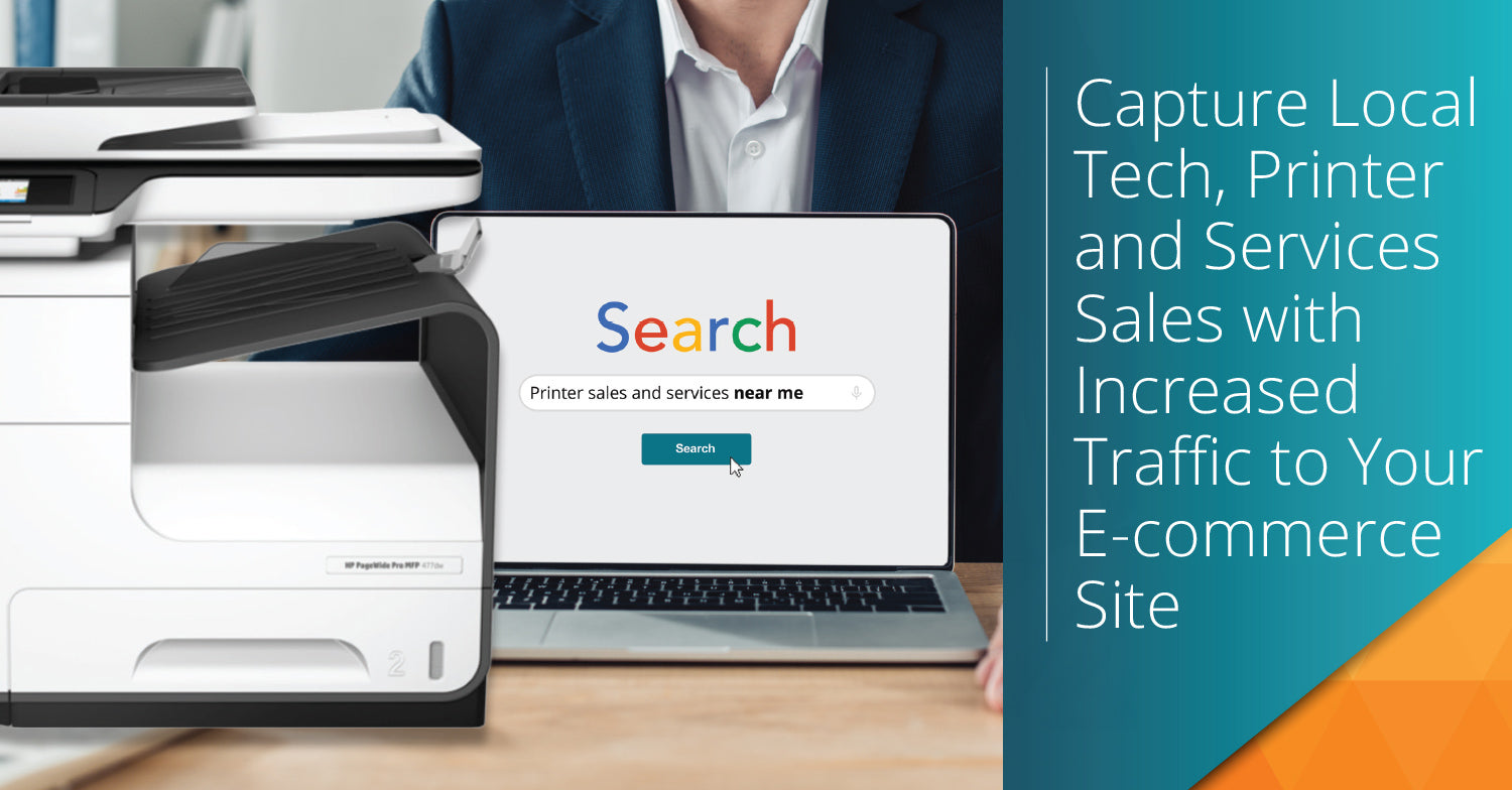 Man sitting behind a laptop with the screen showing a Google search question 