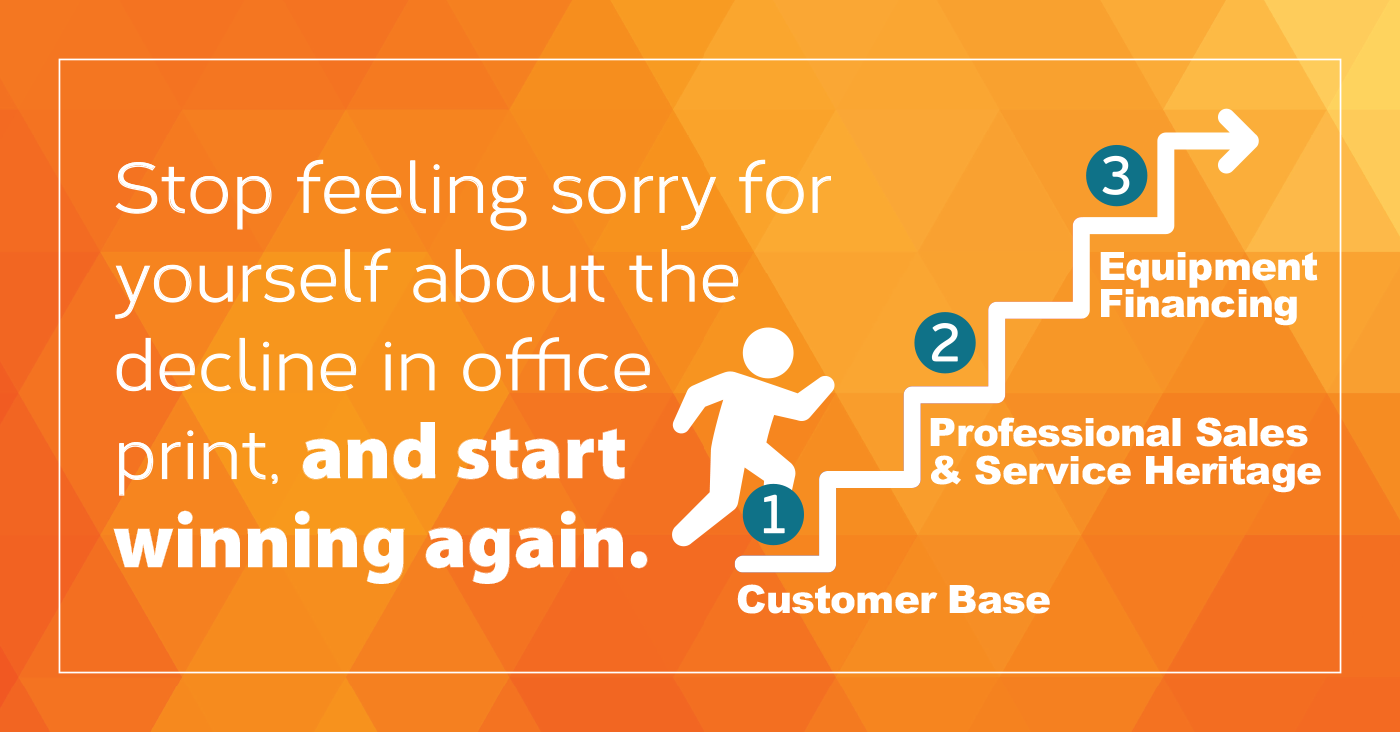 Who Cares if Office Print is Declining? You Have Too Much Going for You to Worry About One Bit of Bad News.