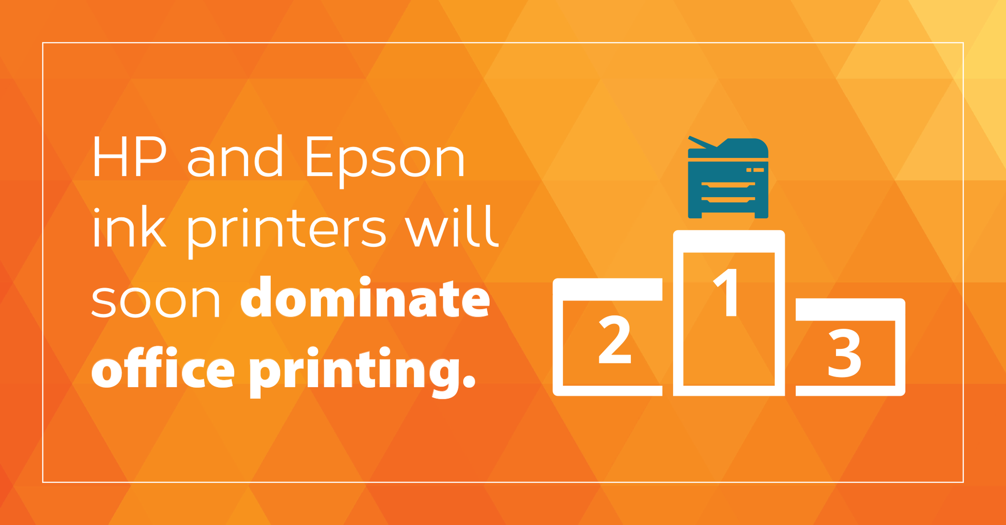 Still Think Ink Printers are Expensive and Clunky? Think Again.