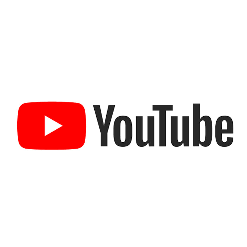 YouTube logo.