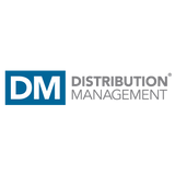 DM Distribution Management logo. 